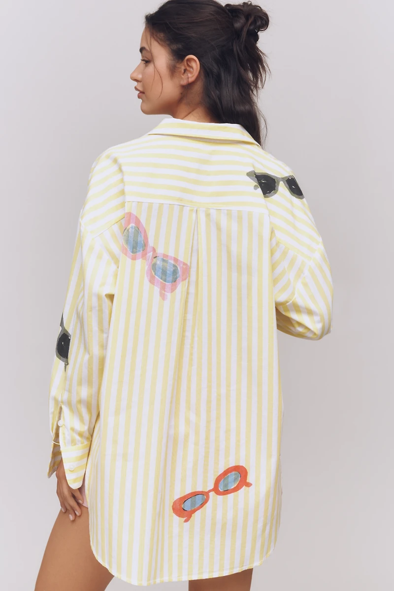 The Bennet Buttondown Shirt by Maeve: Novelty Edition