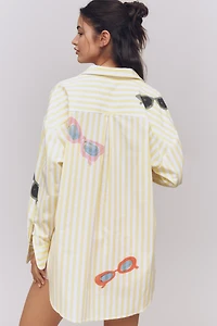 The Bennet Buttondown Shirt by Maeve: Novelty Edition