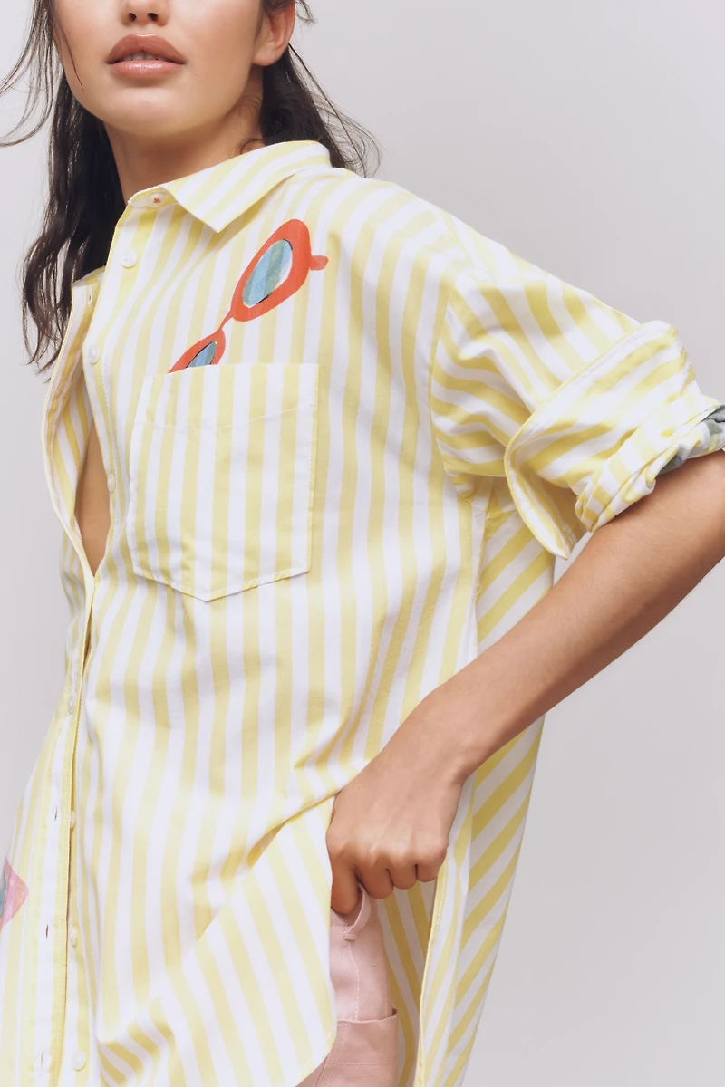 The Bennet Buttondown Shirt by Maeve: Novelty Edition