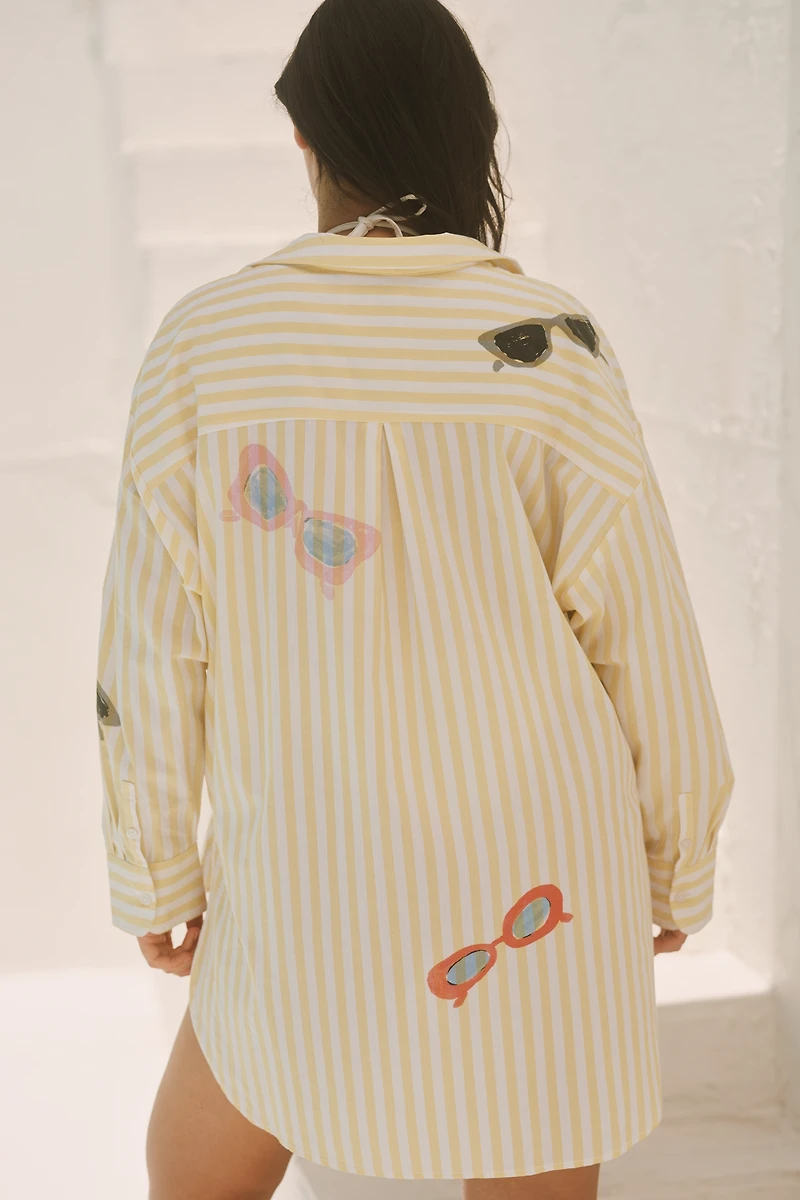 The Bennet Buttondown Shirt by Maeve: Novelty Edition