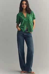The Keira Lace Blouse by Pilcro