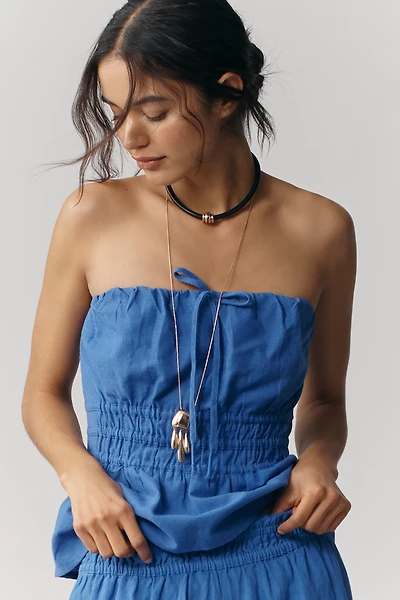 The Somerset Strapless Blouse