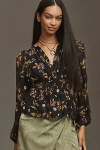 The Somerset Long-Sleeve Blouse