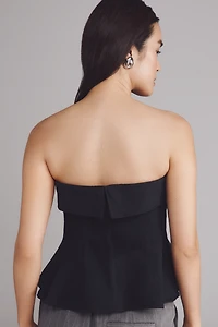 Maeve Strapless Plunge Top