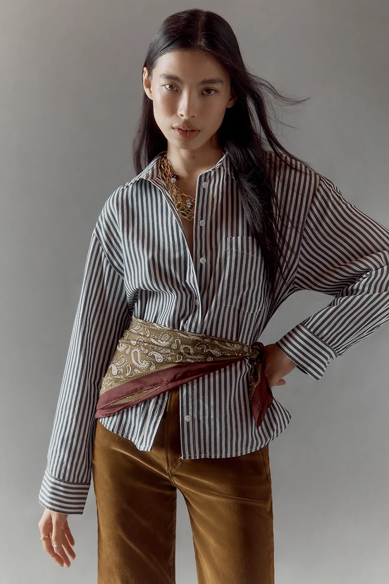 The Shrunken Bennet Buttondown Shirt by Maeve