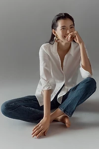 Maeve Slim Buttondown Shirt