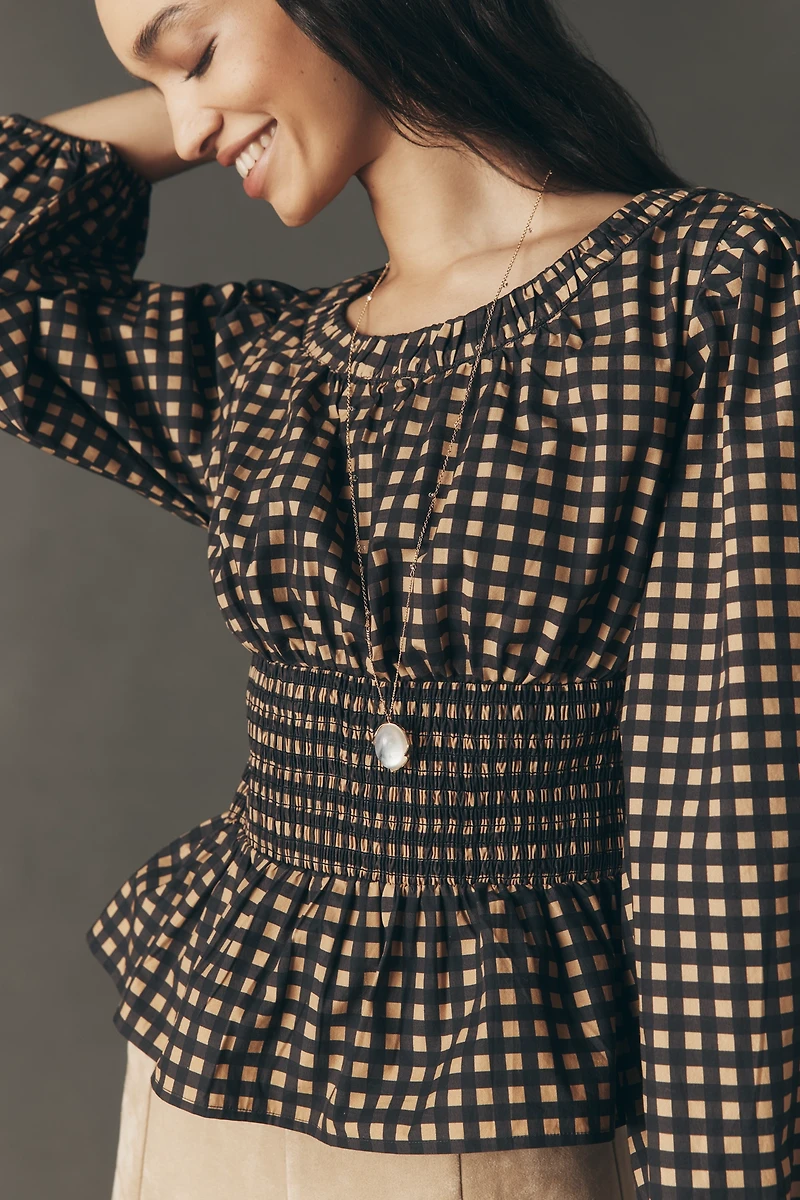 By Anthropologie Novelty Waisted Tank Top