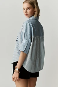 The Mabel Boxy Oxford Shirt by Maeve