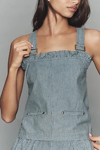 By Anthropologie Sleeveless Ruffle Top