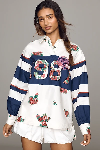 Maeve Cotton Collared Rugby Shirt