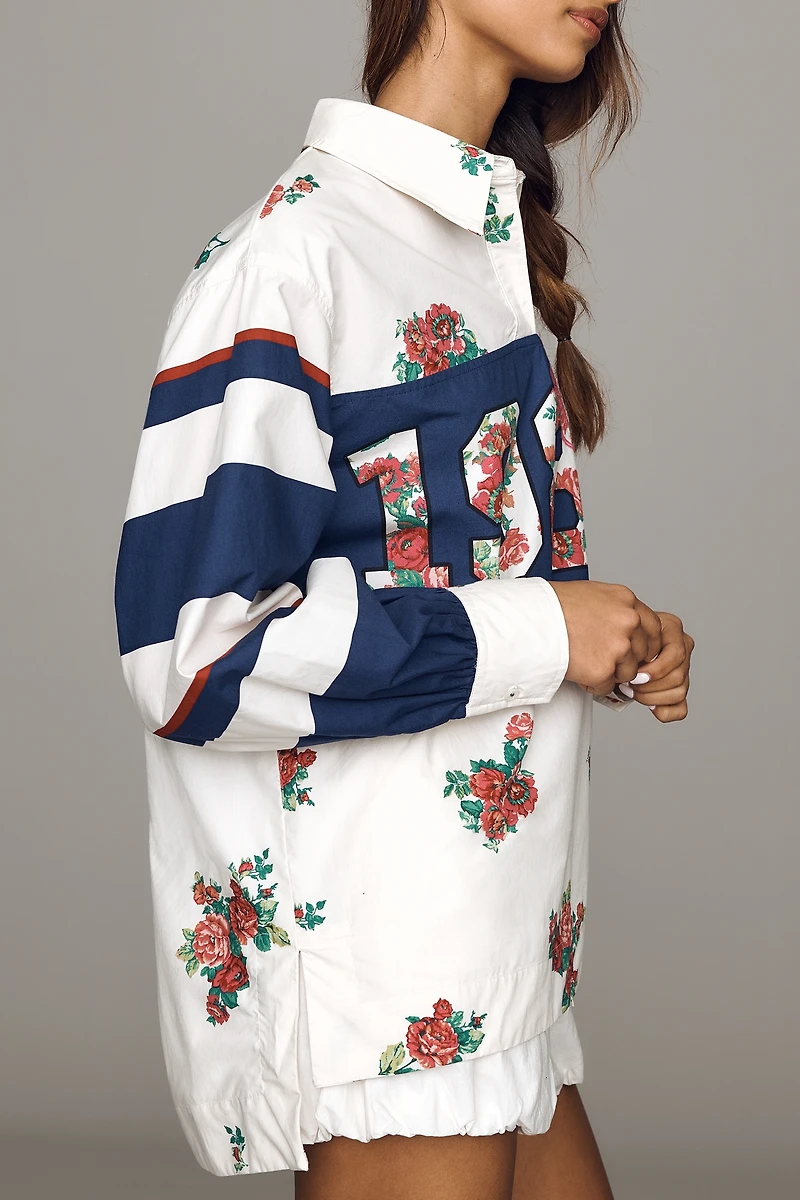 Maeve Cotton Collared Rugby Shirt
