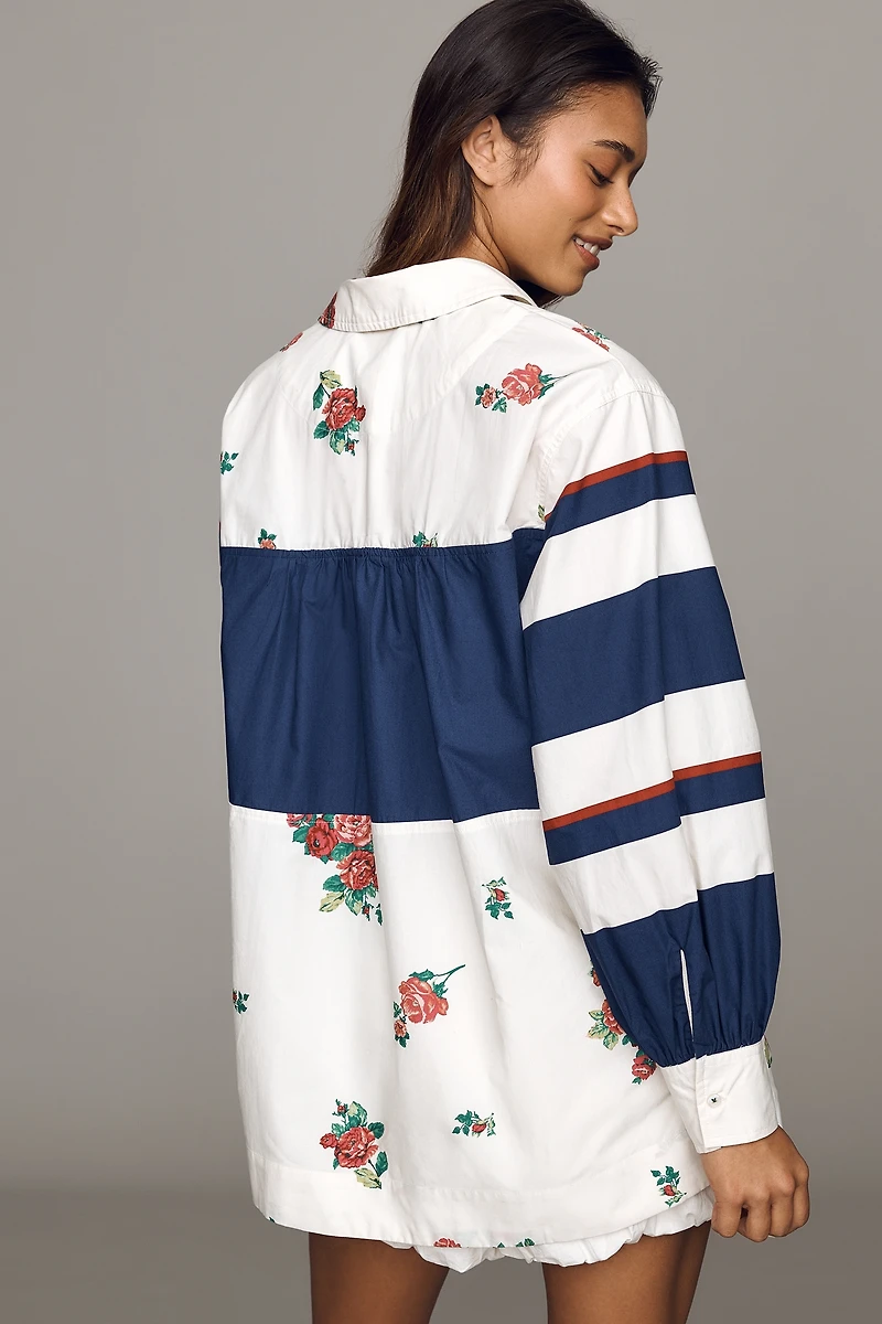 Maeve Cotton Collared Rugby Shirt