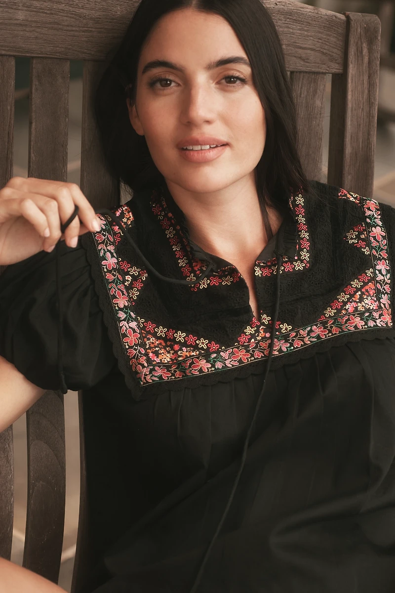 Love The Label Molly Short-Sleeve Blouse