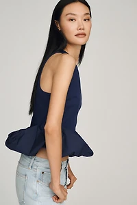 Siempre x Anthropologie Ruffle Hem Top