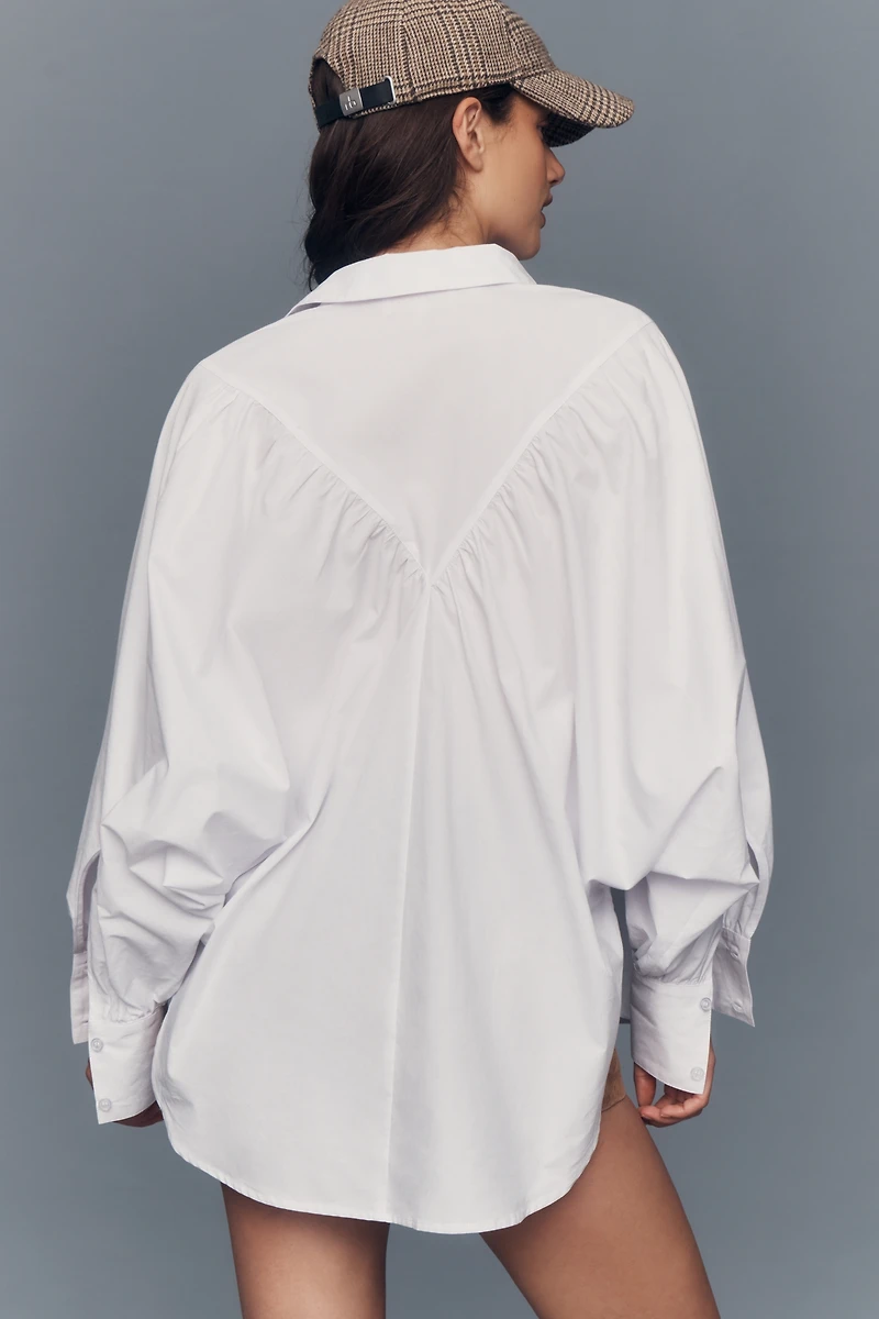 & Layered Buttondown Shirt