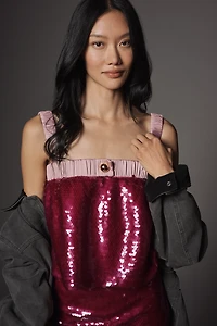 Maude Beverly Sequin Top