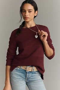 Wilt Crew-Neck Long-Sleeve Top