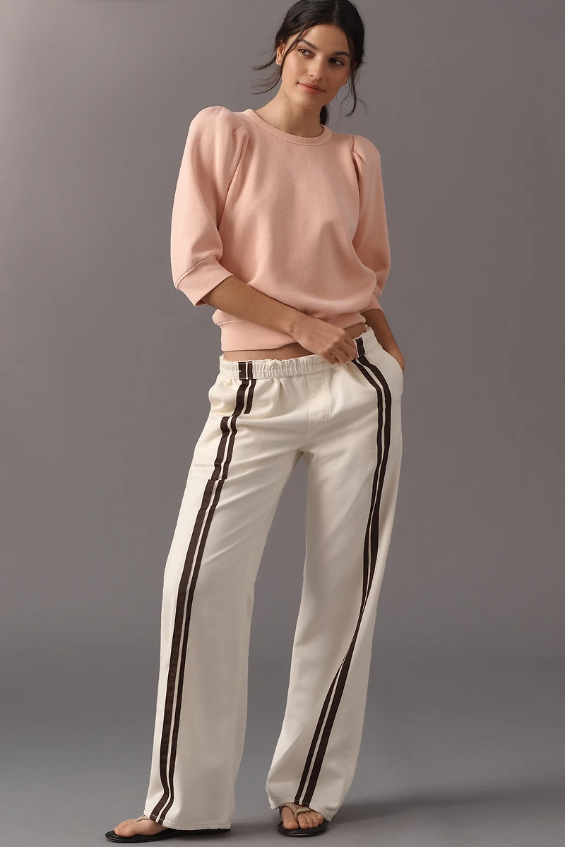 Citizens of Humanity Puff-Sleeve Crew Pullover
