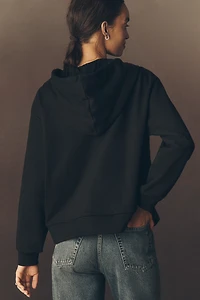 By Anthropologie Rhinestone Hooded Sweatshirt