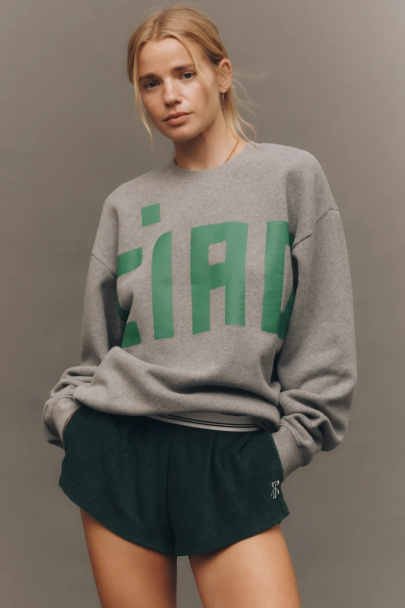 Clare V. Ciao Oversized Sweatshirt