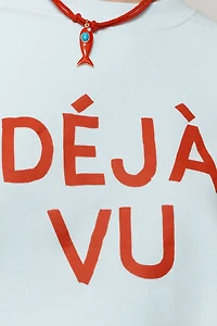 Clare V. Déjà Vu Oversized Pullover