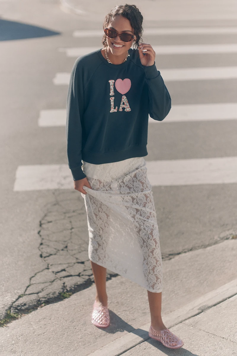 Letluv LA Patchwork Sweatshirt