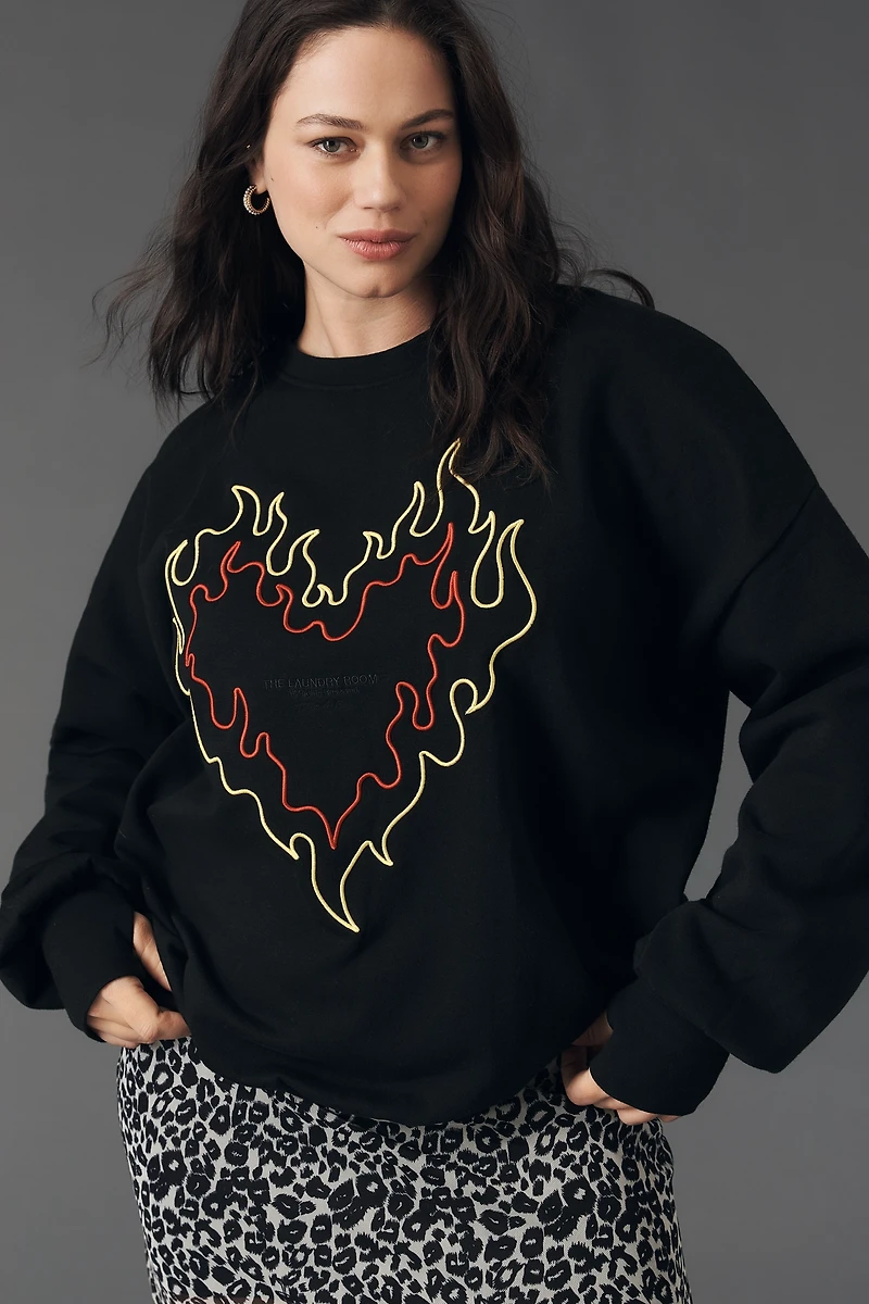 The Laundry Room Embroidered Sweater