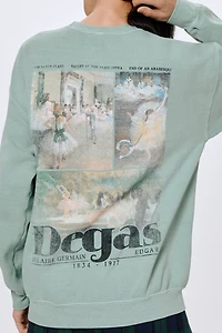 By Anthropologie Degas Graphic Sweatshirt