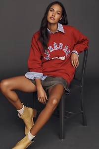By Anthropologie Après Ski Fleece Sweatshirt