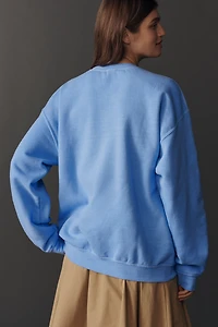 By Anthropologie Golden Retriever Pullover Sweatshirt