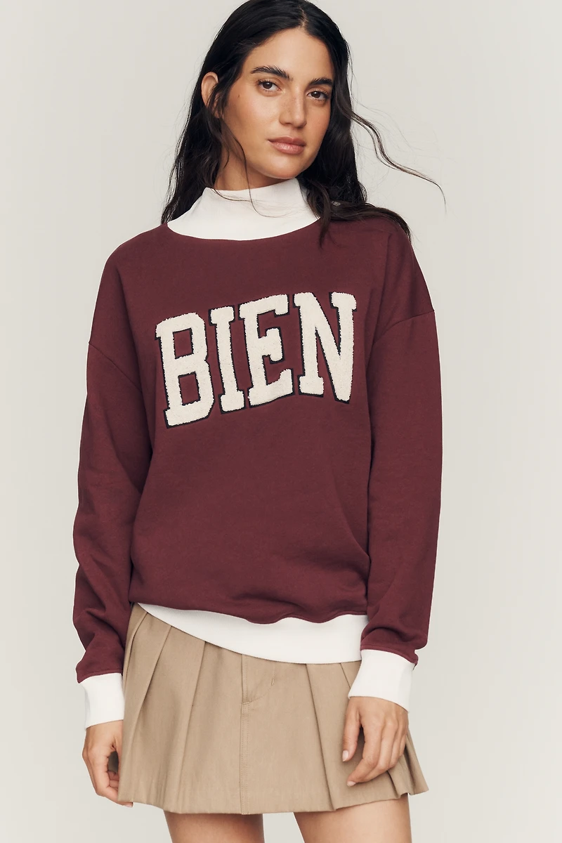 By Anthropologie Cotton Fleece Sweatshirt