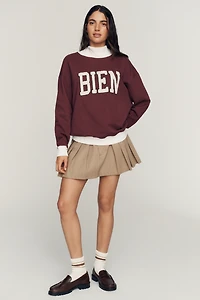 By Anthropologie Cotton Fleece Sweatshirt