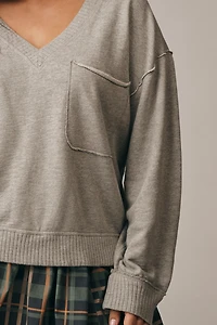 The Montana Pocket Knit Top by Pilcro