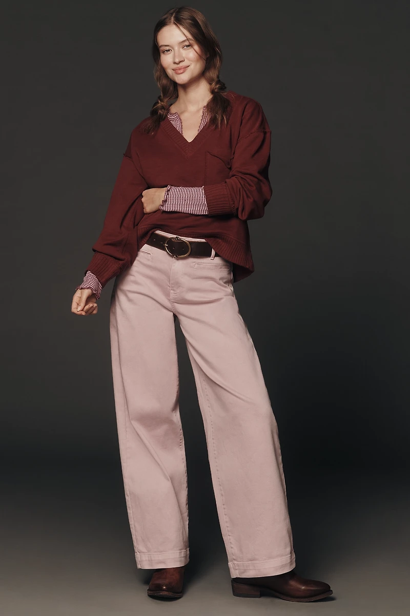 The Montana Pocket Knit Top by Pilcro