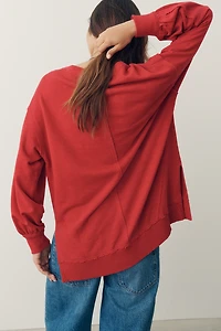 Pilcro Hudson 100% Cotton Oversized Popover Top