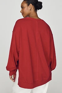 Pilcro Hudson 100% Cotton Oversized Popover Top