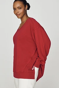 Pilcro Hudson 100% Cotton Oversized Popover Top