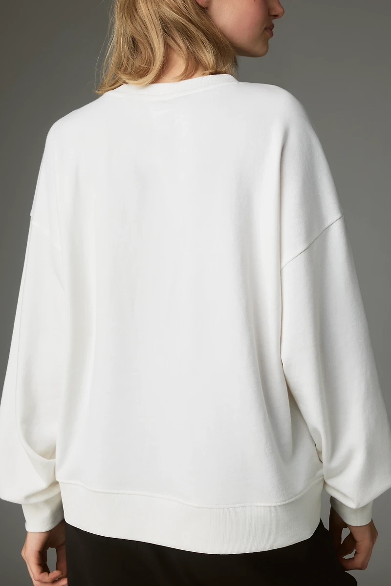 Maeve Ti Amo Graphic Sweatshirt