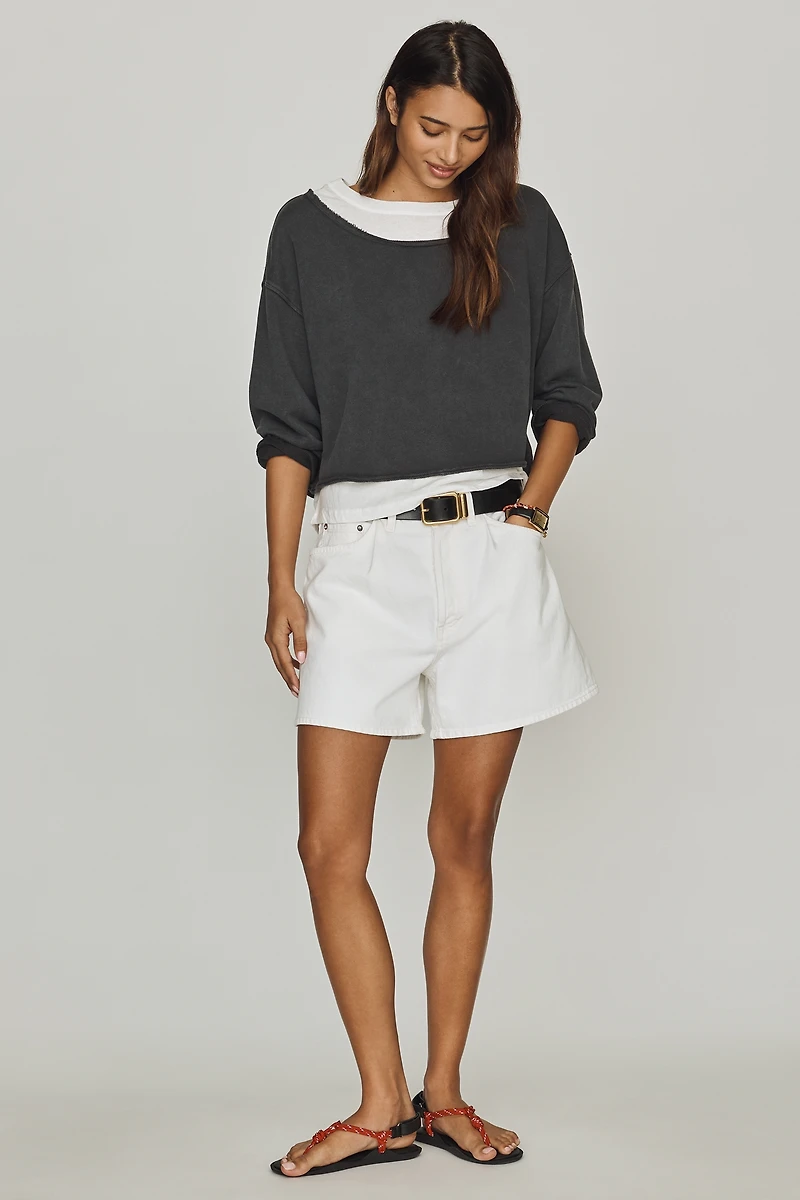 Pilcro Layered Twofer Pullover