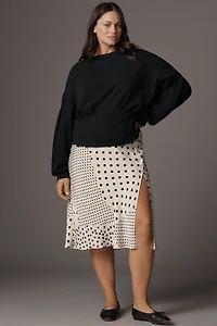 By Anthropologie Waisted Crop Sweatshirt