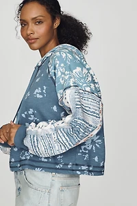 Pilcro 100% Cotton Drawstring Hoodie