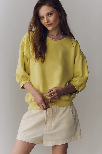 The Niki Bubble Sweatshirt by Pilcro