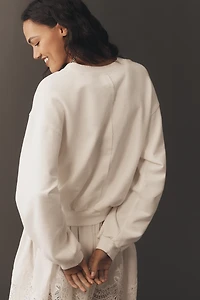 The Niki Bubble Sweatshirt by Pilcro: Leigh Viner Edition