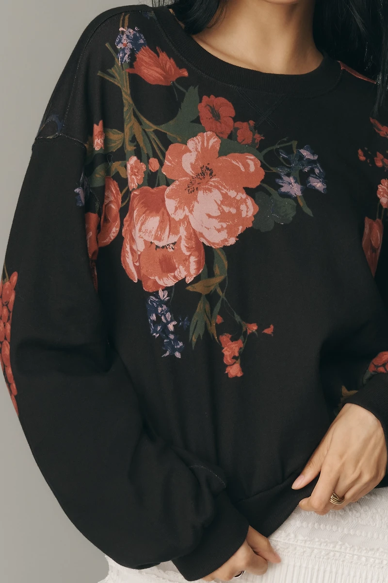 The Niki Bubble Sweatshirt by Pilcro