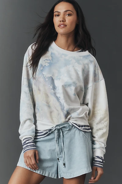 Pilcro Niki Bubble Sweatshirt