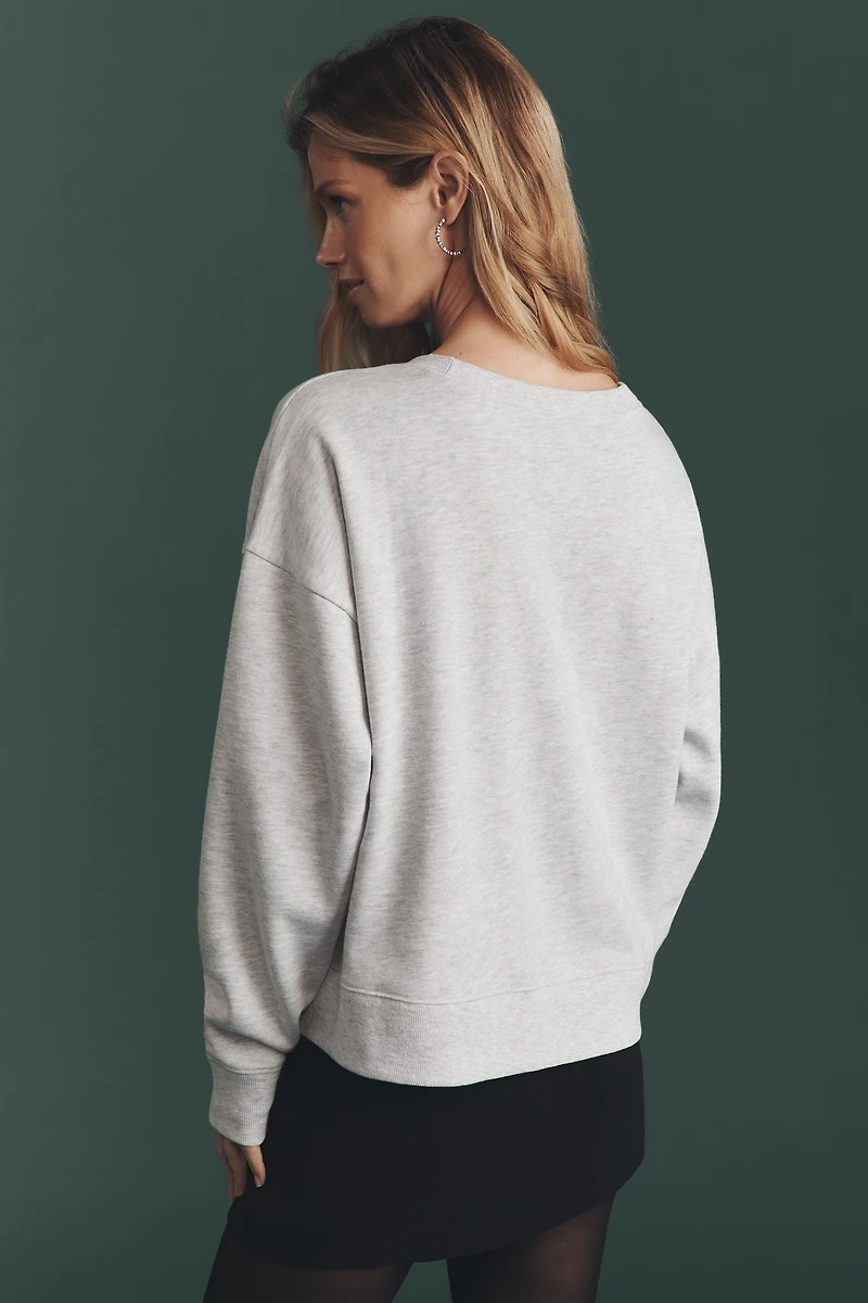 Maeve x Jordan Nickson Ski Club Graphic Sweatshirt