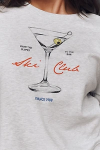 Maeve x Jordan Nickson Ski Club Graphic Sweatshirt