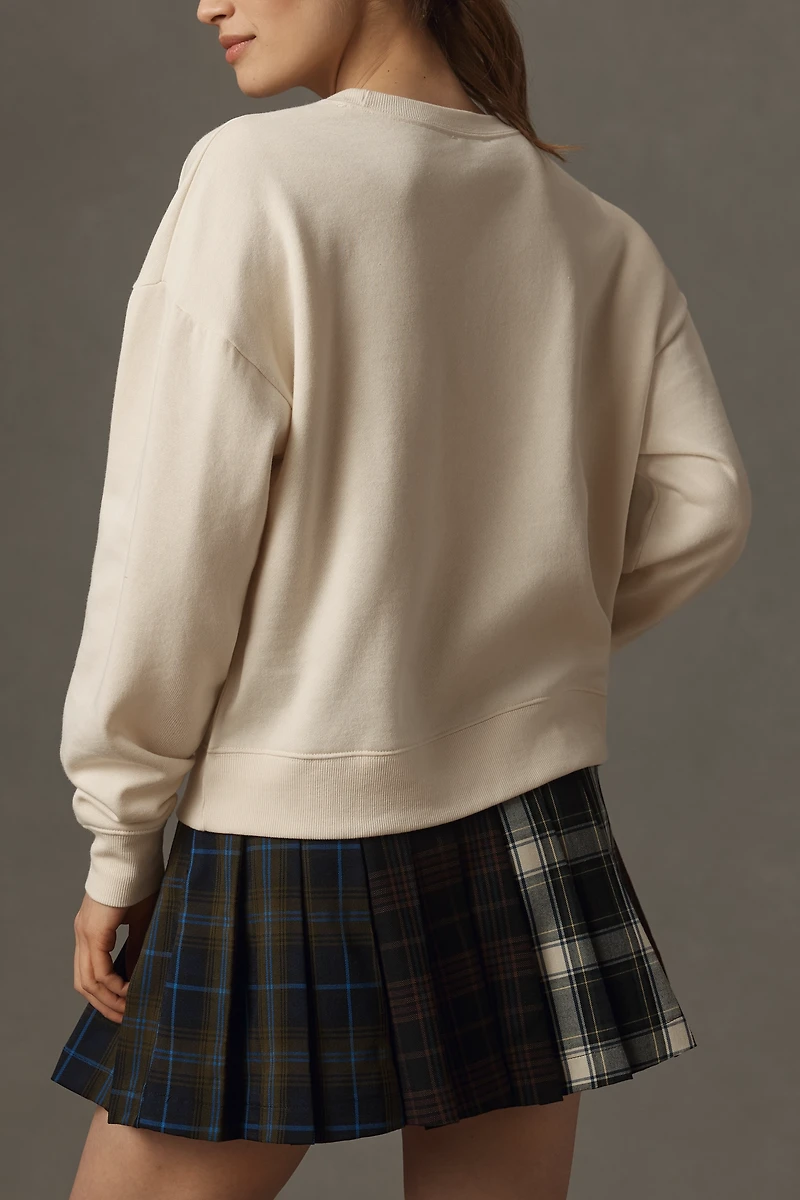 Maeve x Laetitia Rouget Embroidered Sweatshirt