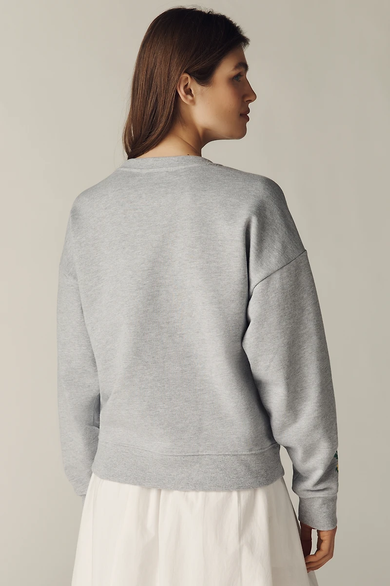 Maeve Cotton Blend Amour Sweatshirt