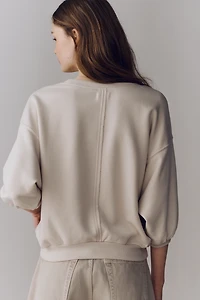 Niki Bubble Embroidered Pullover by Pilcro